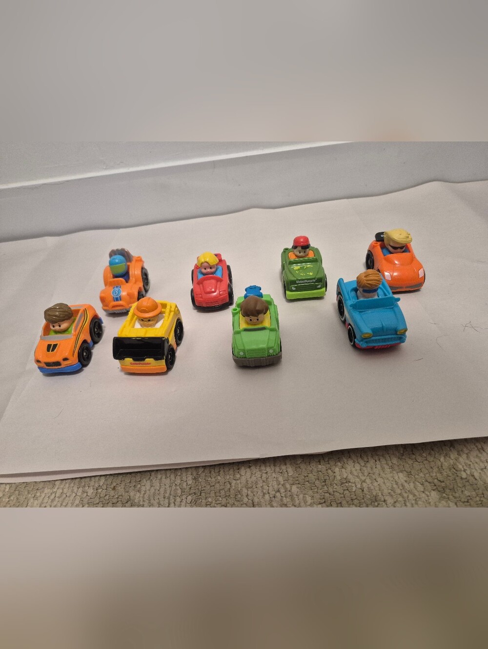 Little People Wheelies Set Of 8